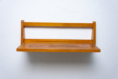 Mid century wall shelf by ULUV, Czechoslovakia 1960s