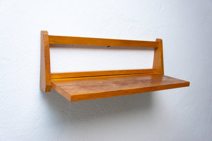 Mid century wall shelf by ULUV, Czechoslovakia 1960s