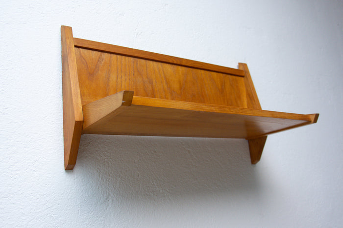 Mid century wall shelf by ULUV, Czechoslovakia 1960s