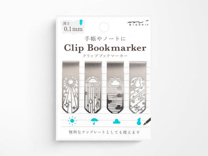 Midori Clip Bookmarker - Weather