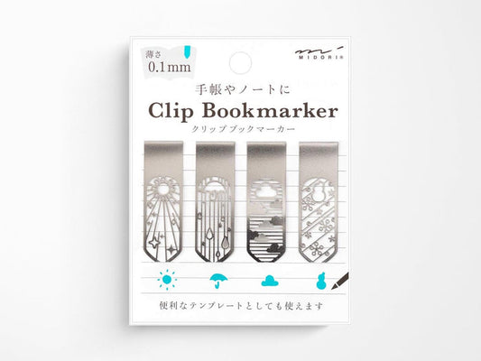 Midori Clip Bookmarker - Weather