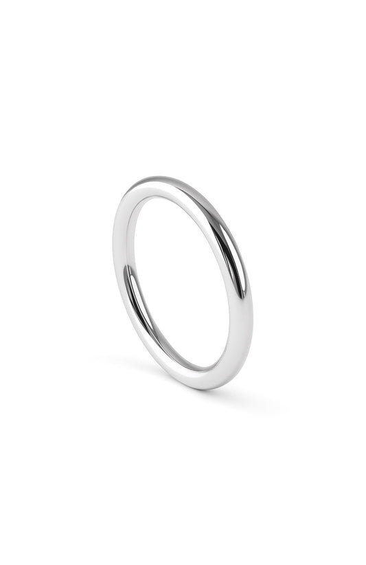 Smal silverring i äkta silver till dam