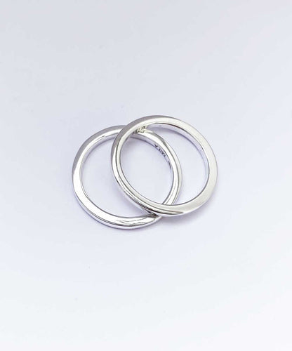MILA COMBO Thin Silverring, Rak profil - Mila Silver