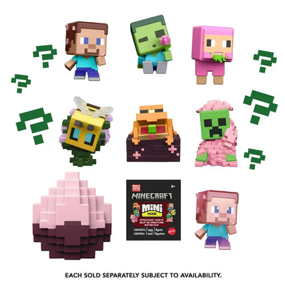 Minecraft Mini Mode Spawn Egg with Mini Figure Cherry Blossom - Kryptonite Character Store