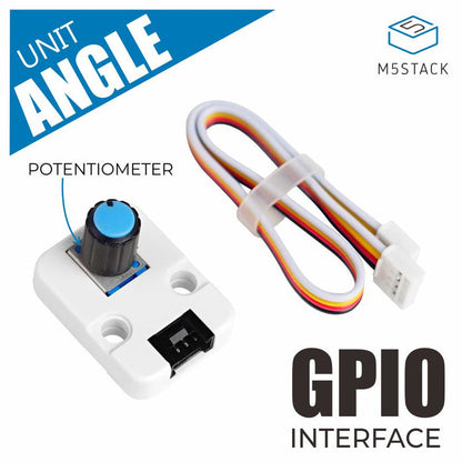 Mini Angle Unit Rotary Switch with Potentiometer - m5stack-store
