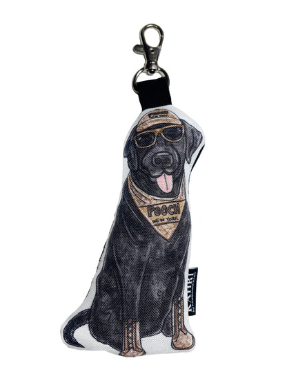 Mini Black Lab Bag Charm