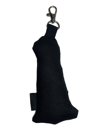 Mini Black Lab Bag Charm