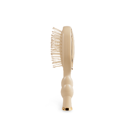 TELETIES Mini Detangler Brush for Medium Hair - Tan