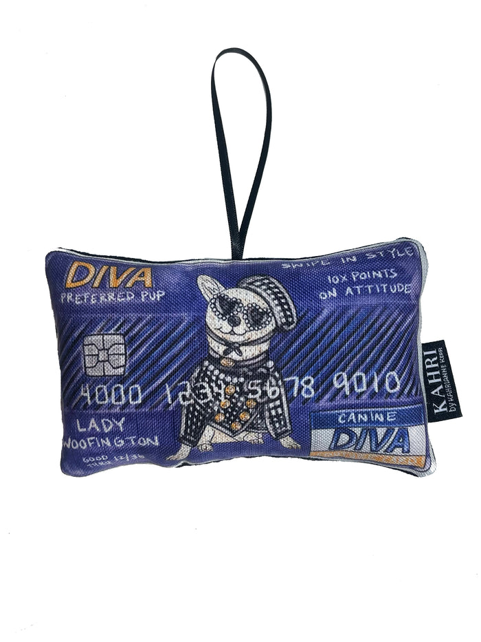 Mini Diva Card Ornament