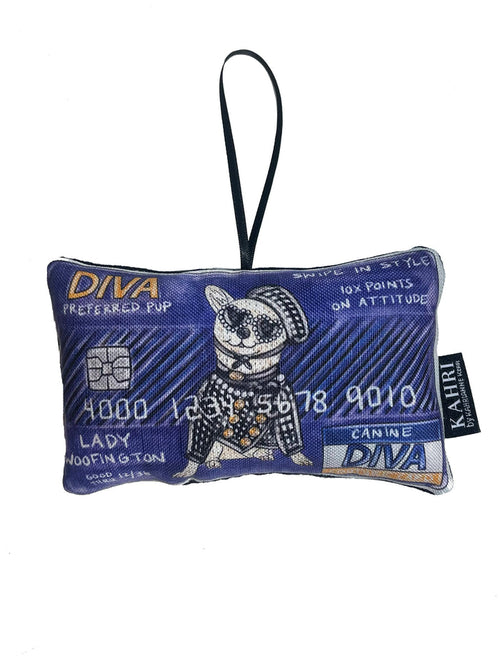 Mini Diva Card Ornament