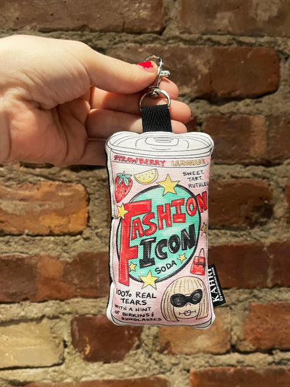 Mini Fashion Icon Soda Bag Charm