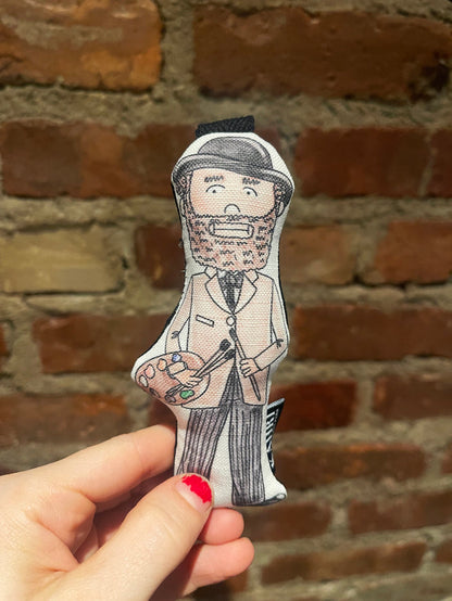 Mini Manet Doll Bag Charm