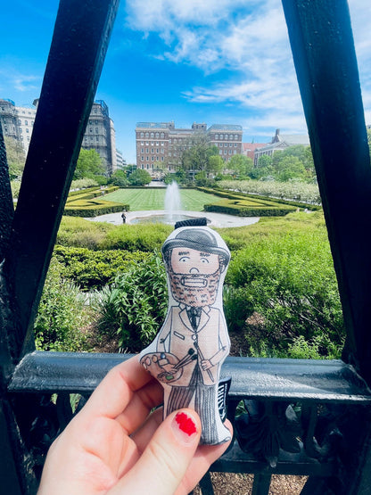 Mini Manet Doll Bag Charm