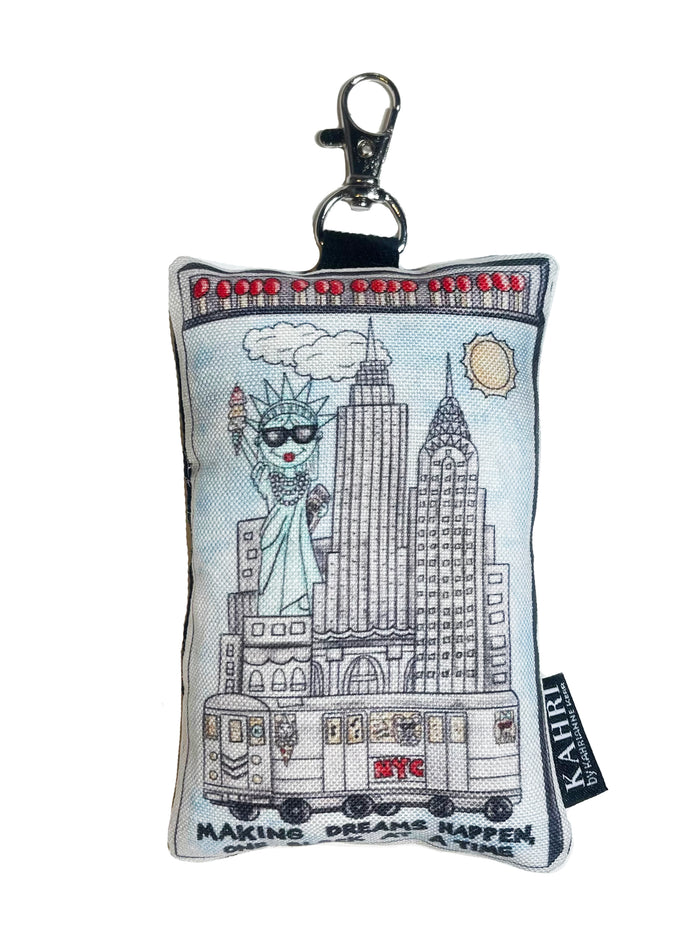 Mini NYC Matchbook Bag Charm