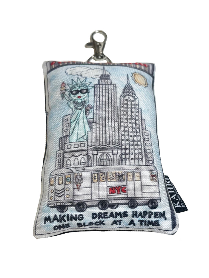 Mini NYC Matchbook Bag Charm