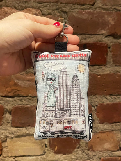 Mini NYC Matchbook Bag Charm