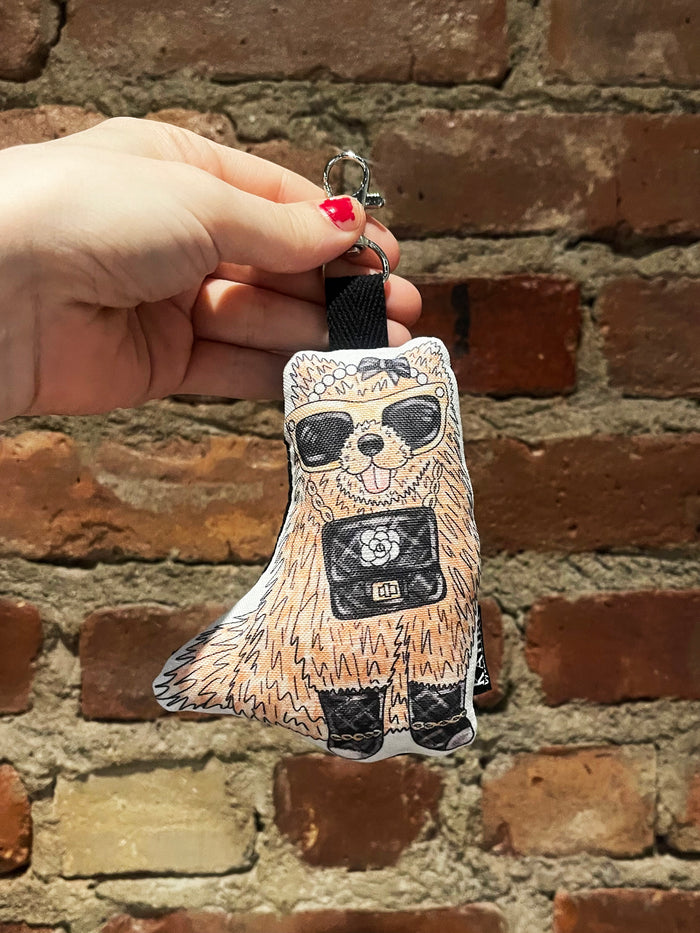 Mini Pomeranian Bag Charm