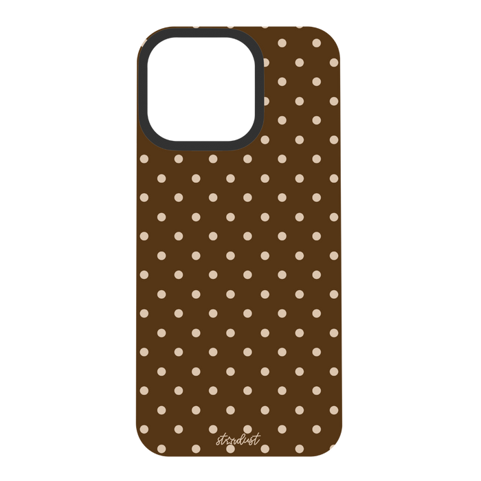 Mocha Polka Dots Stardust Snap
