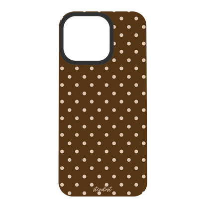 Mocha Polka Dots Stardust Snap