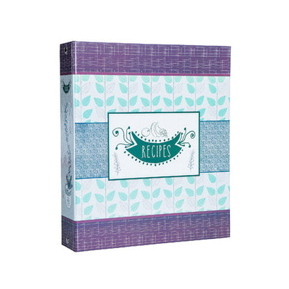 Modern Herbs - My Family Recipes Recipe Card Binder Set