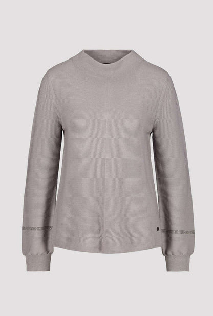 Monari 805510 Cloud Pullover With Rhinestone Elements Front | Dotique