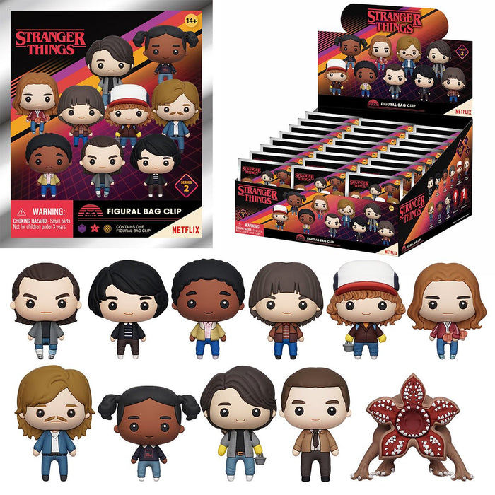 Monogram Stranger Things - Series 2 Characters 1pc 3D Figure Bag Clip Blind Bag - Kryptonite Character Store