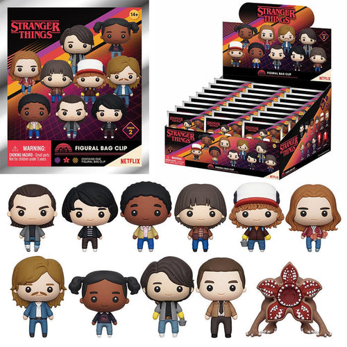 Monogram Stranger Things - Series 2 Characters 1pc 3D Figure Bag Clip Blind Bag - Kryptonite Character Store