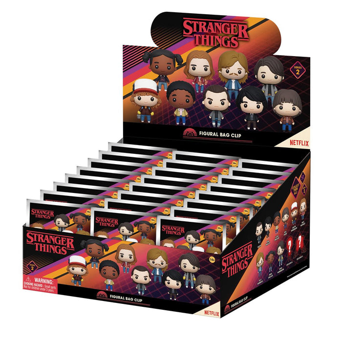 Monogram Stranger Things - Series 2 Characters 1pc 3D Figure Bag Clip Blind Bag - Kryptonite Character Store