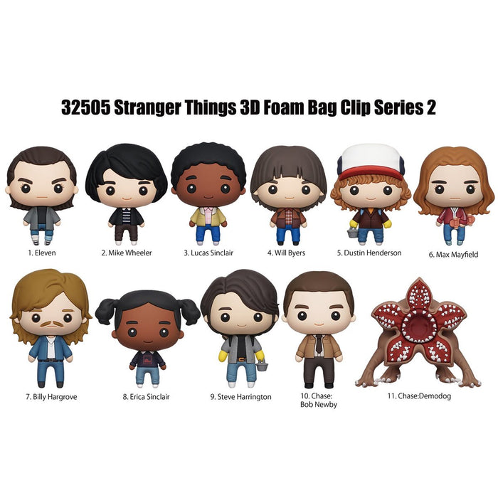 Monogram Stranger Things - Series 2 Characters 1pc 3D Figure Bag Clip Blind Bag - Kryptonite Character Store