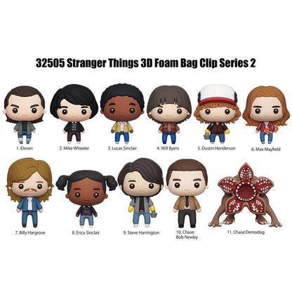 Monogram Stranger Things - Series 2 Characters 1pc 3D Figure Bag Clip Blind Bag - Kryptonite Character Store