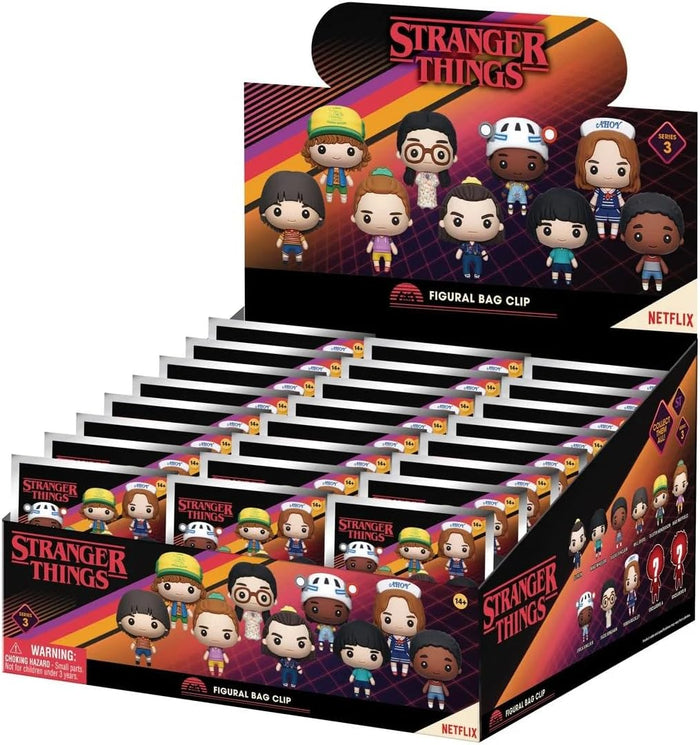 Monogram Stranger Things - Series 3 Characters 1pc 3D Figure Bag Clip Blind Bag - Kryptonite Character Store