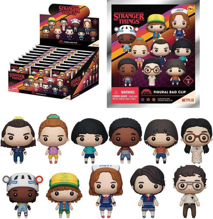 Monogram Stranger Things - Series 3 Characters 1pc 3D Figure Bag Clip Blind Bag - Kryptonite Character Store
