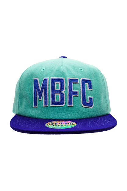official league x monterey bay fc teal wooly hat
