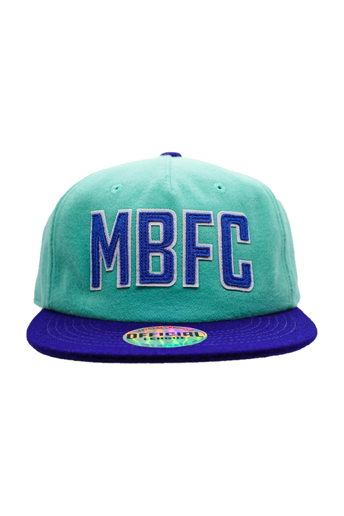 official league x monterey bay fc teal wooly hat