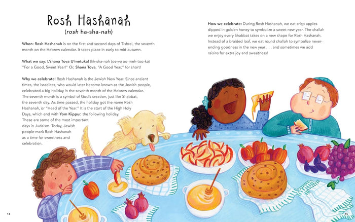 My Little Book of Big Jewish Holidays by Hannah Shafiroff