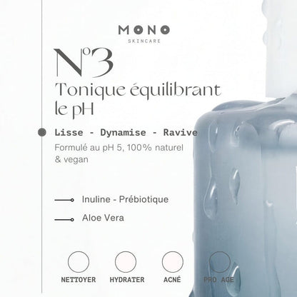N°3 Tonique pH Balance - Mono Skincare
