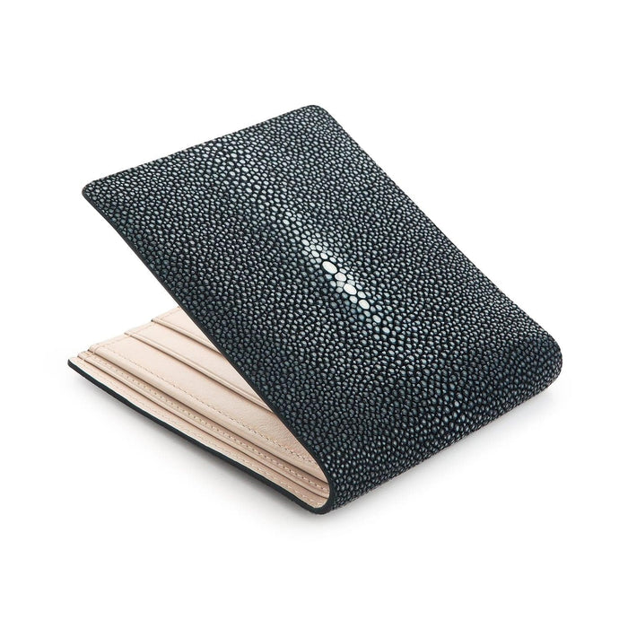 dark blue stingray wallet