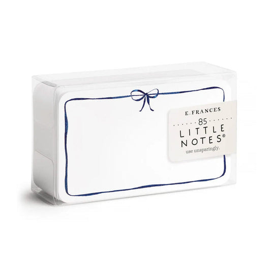 E. Frances Paper Navy Bow Little Notes