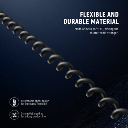 The coiled cable is durable, not easy to tangle