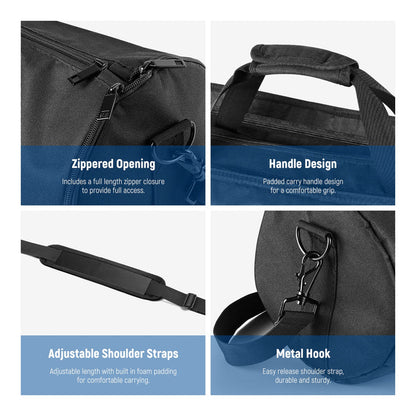 NEEWER 1.2m Tripod Carrying Case features adjustable shoulder straps.