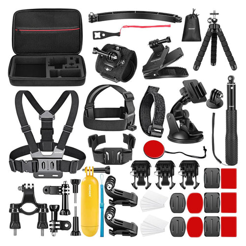 NEEWER 50 in 1 Action Camera Accessory Kit