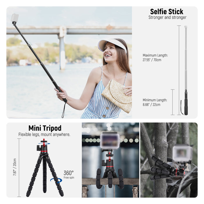 Flexible Tripod & Selfie Stick