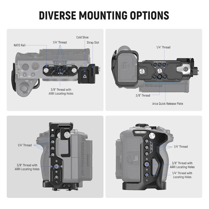 NEEWER CA011 Camera Cage For Sony FX3/FX30