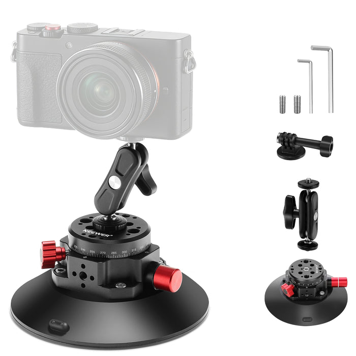 NEEWER CA013 6" Camera Suction Mount