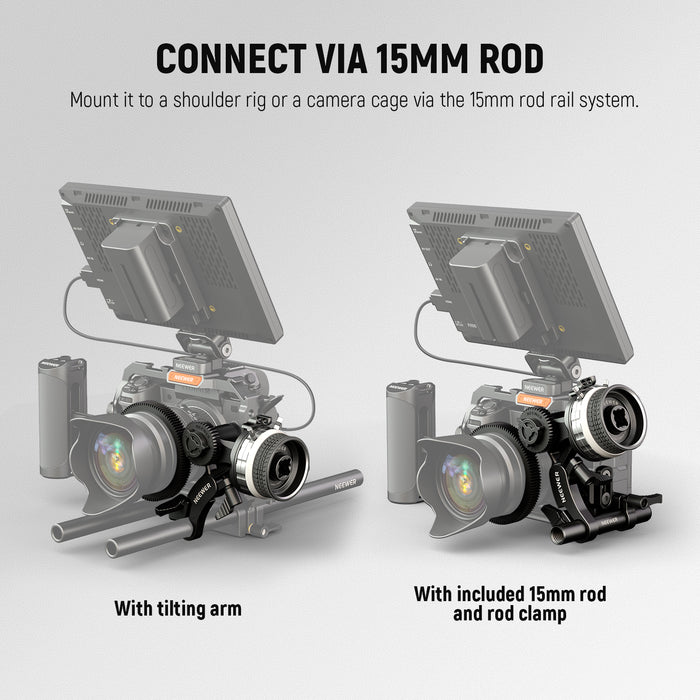 NEEWER PG001 Mini Follow Focus with A/B Stops