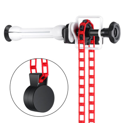 NEEWER Single Roller Wall Mounting Manual Background Support System has a chain.