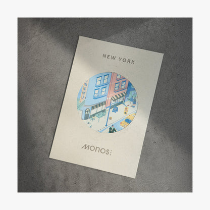 New York | Envelope of three New York Destination Stickers set
