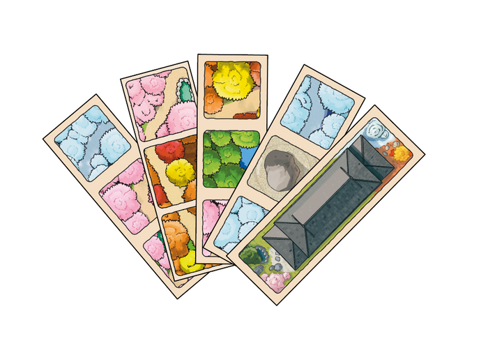 Niwashi - Kooperatives Kartenlegespiel für 2