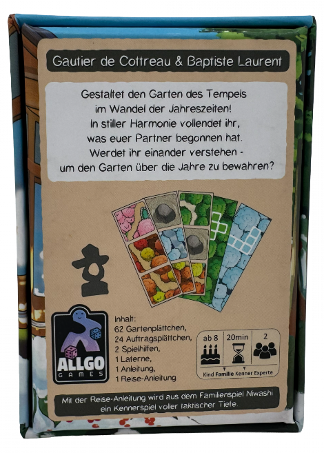 Niwashi - Kooperatives Kartenlegespiel für 2