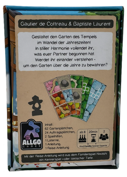 Niwashi - Kooperatives Kartenlegespiel für 2